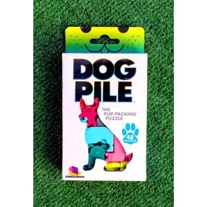 Dog Pile Game The Pup Packing Puzzle 48 Pieces Brainwright Toy Pack NIB